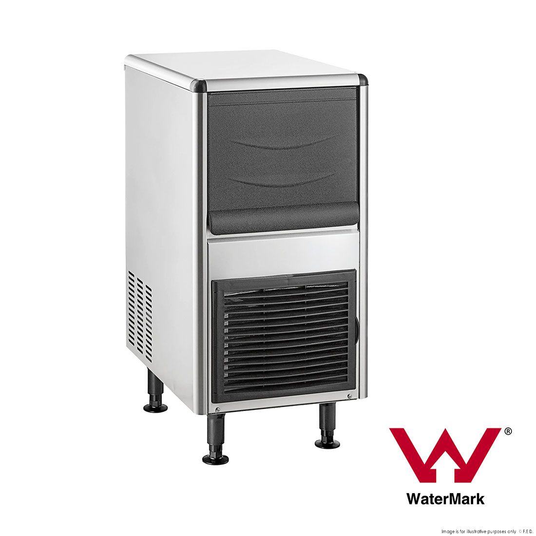 2NDs: Blizzard Underbench Bullet Ice Maker 25Kg - SN-25C-NSW2124