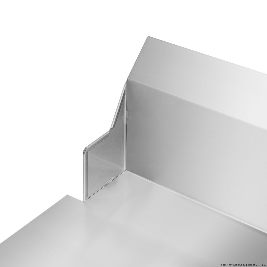 Modular Systems Left Inlet Single Sink Dishwasher Bench SSBD7-1200L/A