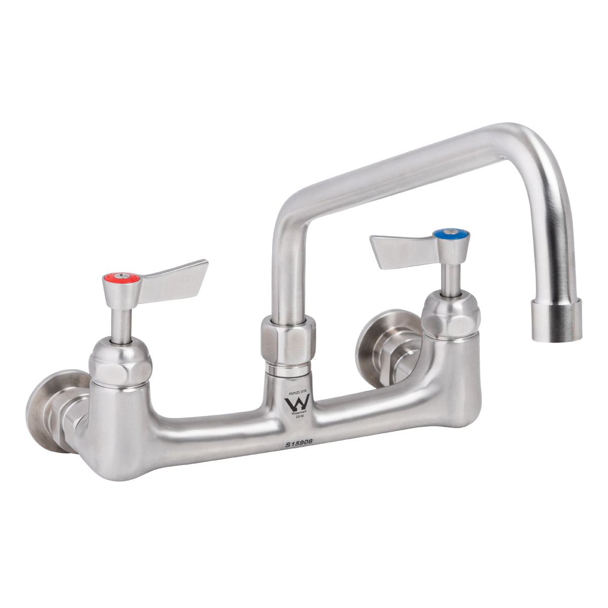 Stainless Steel Exposed Wall Tap Body With 8" Spout - T-3MEW08