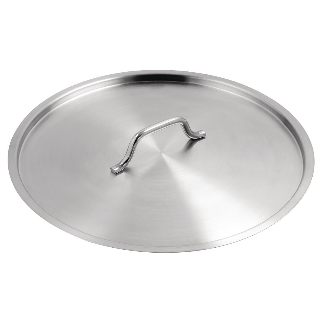 Vogue Stainless Steel Saucepan Lid 400mm - T148