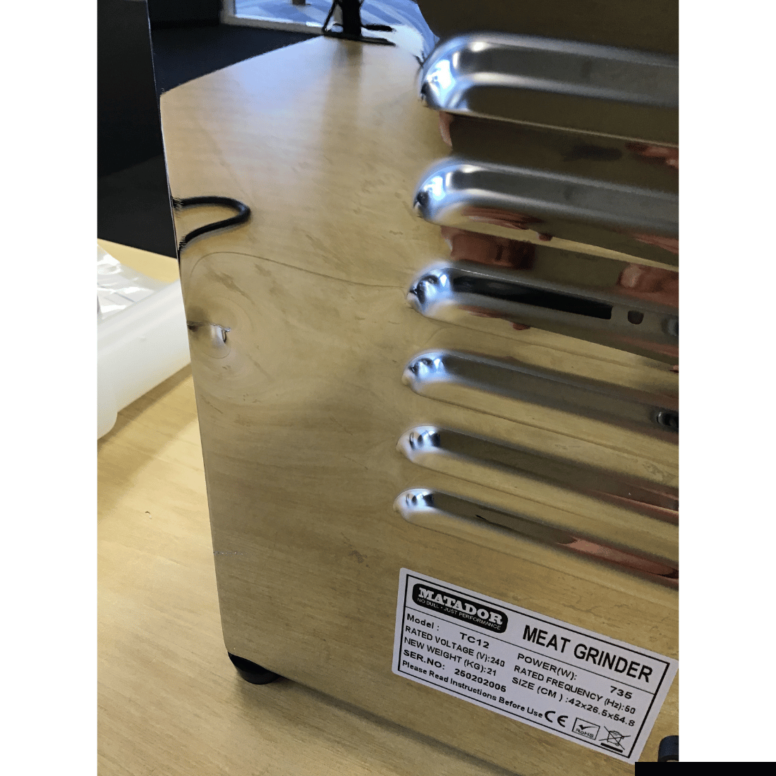 2NDs: Matador Heavy Duty Meat Mincer - TC12-QLD372