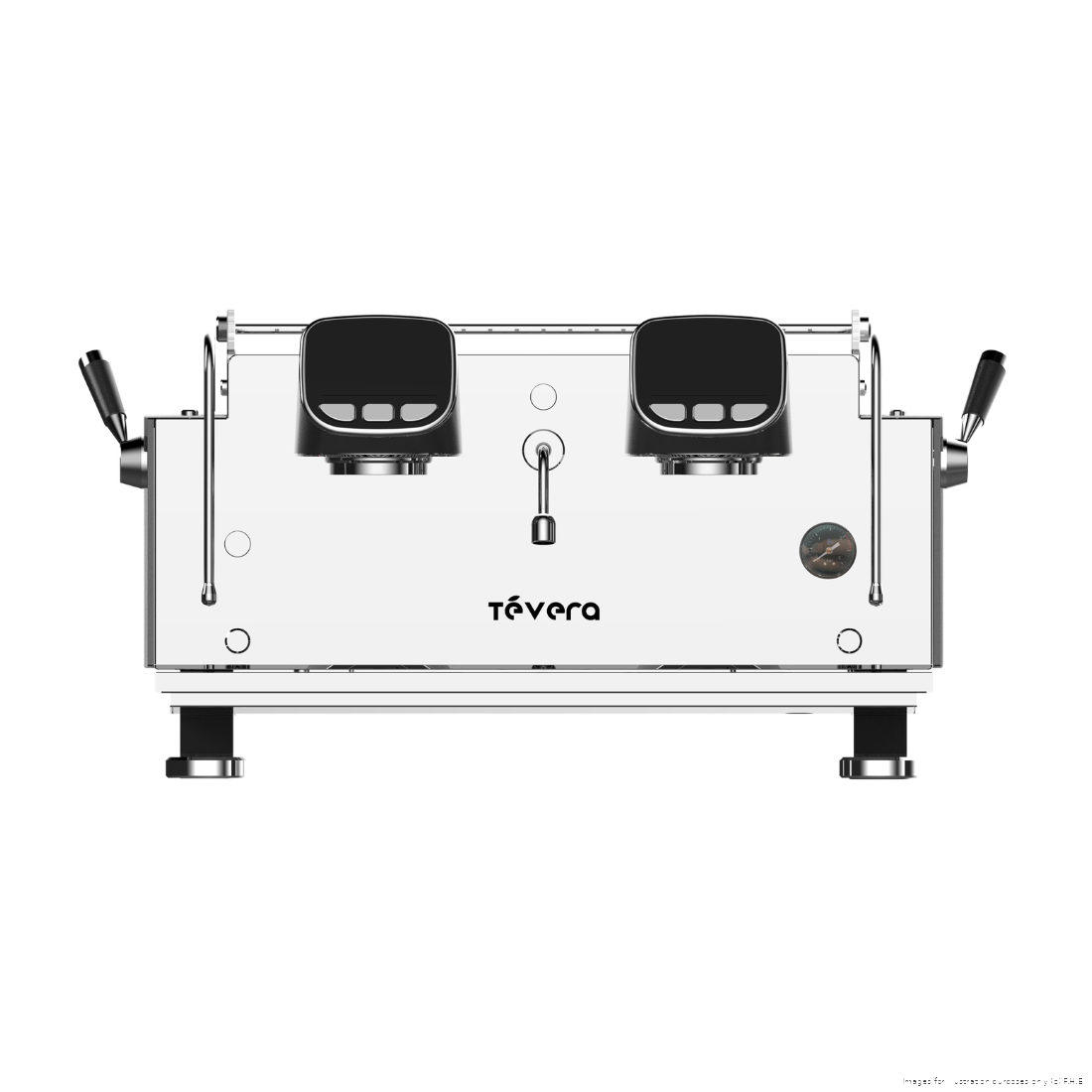 TeVera Black T3 Multi-Boiler Commercial Espresso Machine (2 Group) - TVET3-2B