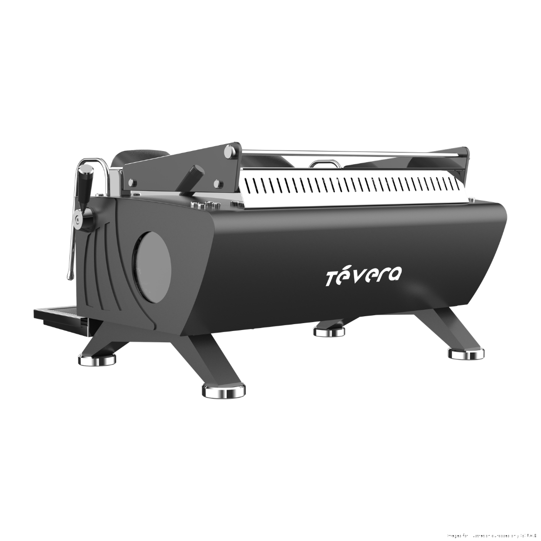 TeVera Black T3 Multi-Boiler Commercial Tea Brewing Machine (2 Group) - TVT3-2B