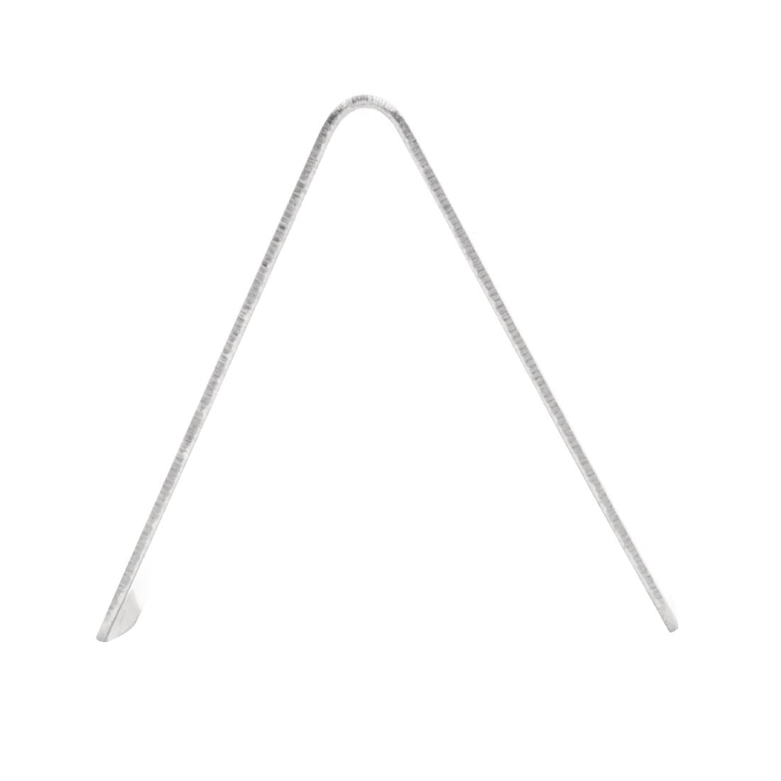 Olympia Stainless Steel No Smoking Table Sign - U044