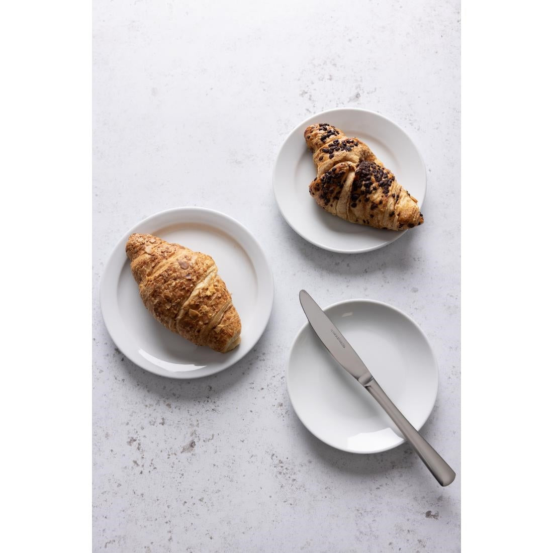 Olympia Whiteware Coupe Plates 150mm (12 Pack) - U075