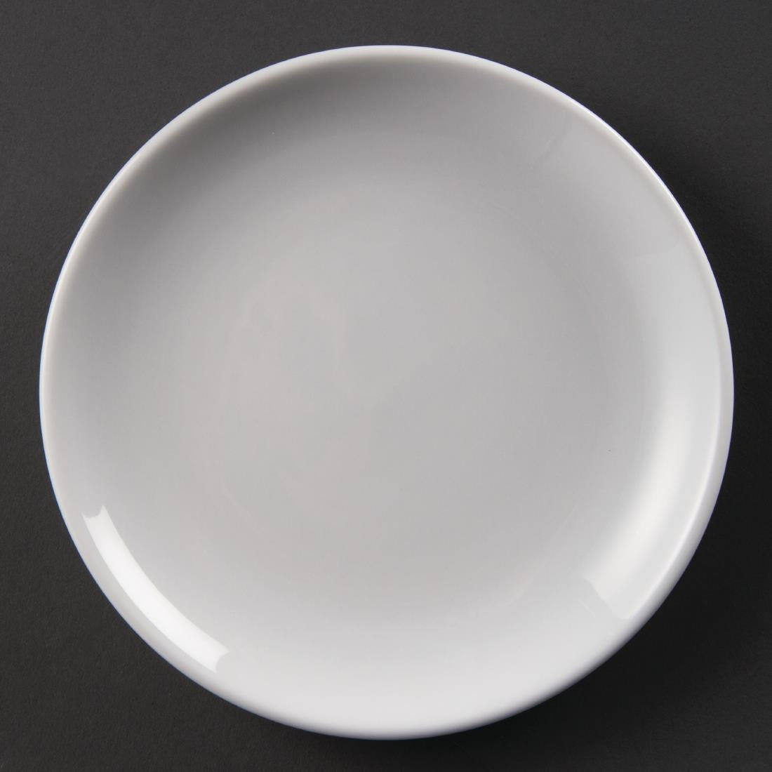 Olympia Whiteware Coupe Plates 180mm (12 Pack) - U076