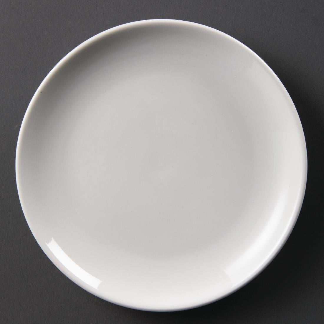 Olympia Whiteware Coupe Plates 200mm (12 Pack) - U077