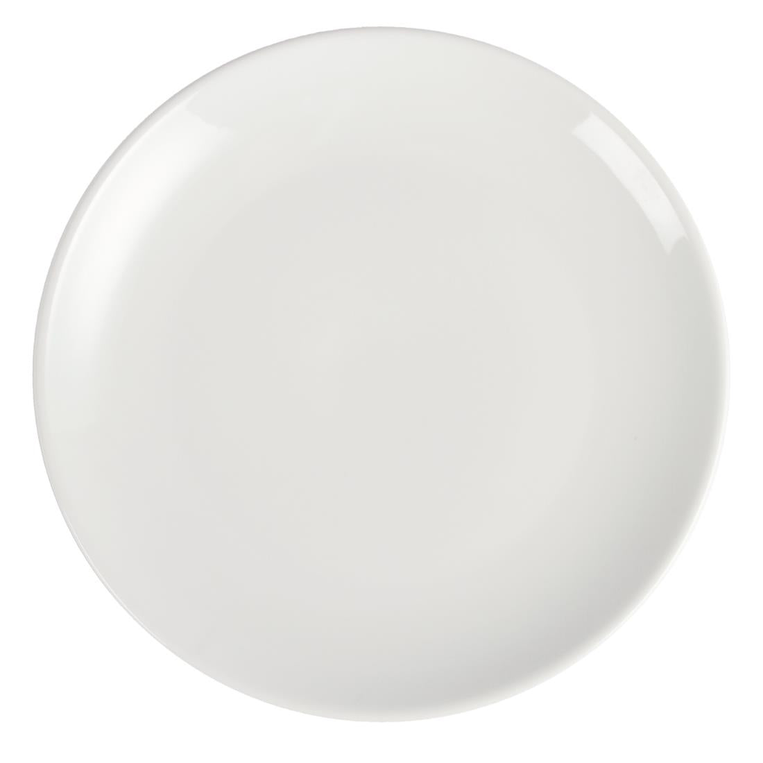 Olympia Whiteware Coupe Plates 250mm (12 Pack) - U079