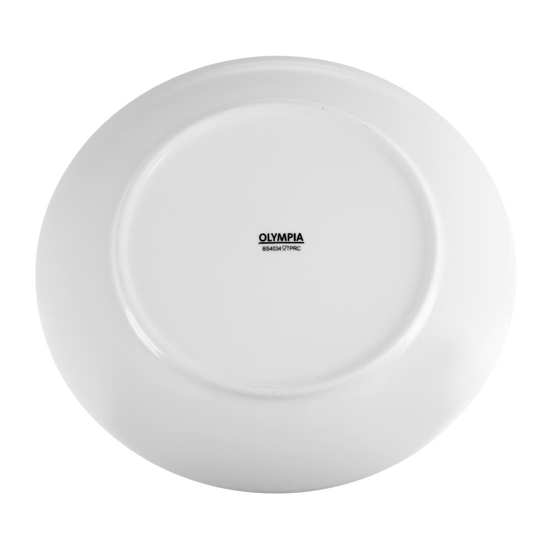 Olympia Whiteware Coupe Plates 250mm (12 Pack) - U079