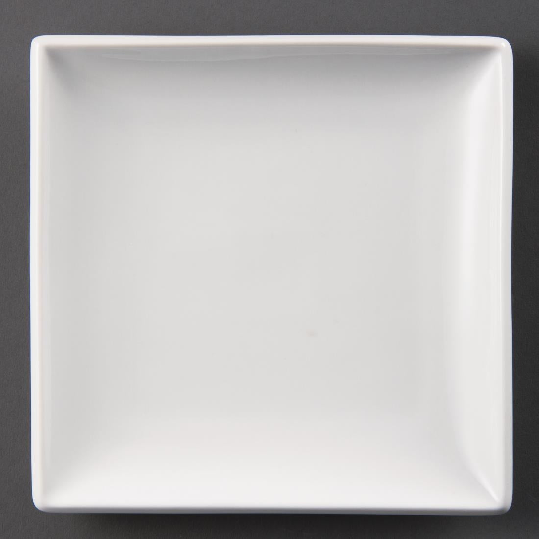Olympia Whiteware Square Plates 180mm (12 Pack) - U154