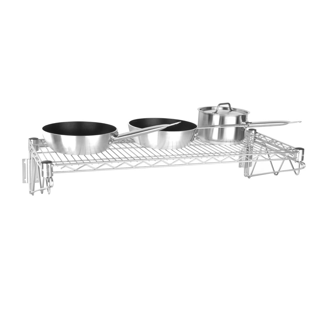 Vogue Steel Wire Wall Shelf 1220mm - U202