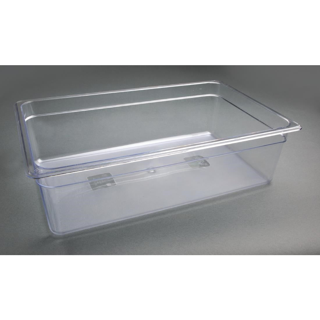 Vogue Clear Polycarbonate 1/1 Gastronorm Tray 150mm - U226