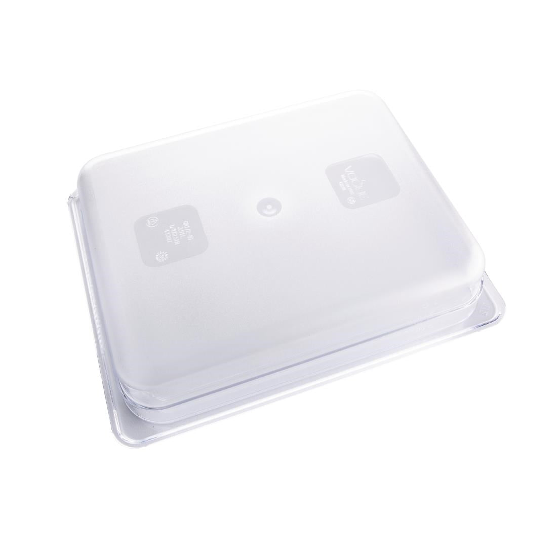 Vogue Clear Polycarbonate 1/2 Gastronorm Tray 65mm - U228