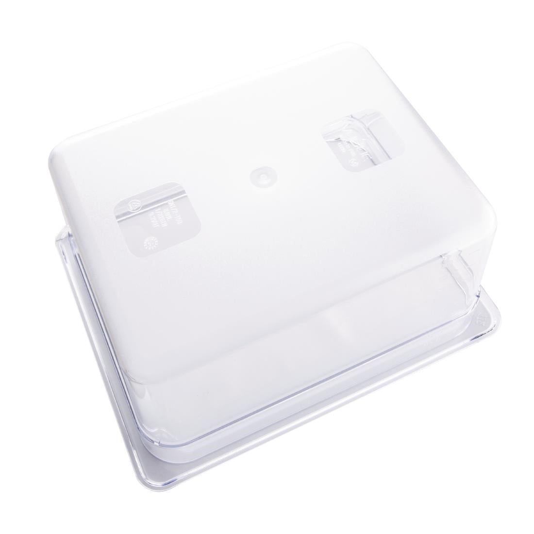Vogue Clear Polycarbonate 1/2 Gastronorm Tray 150mm - U230