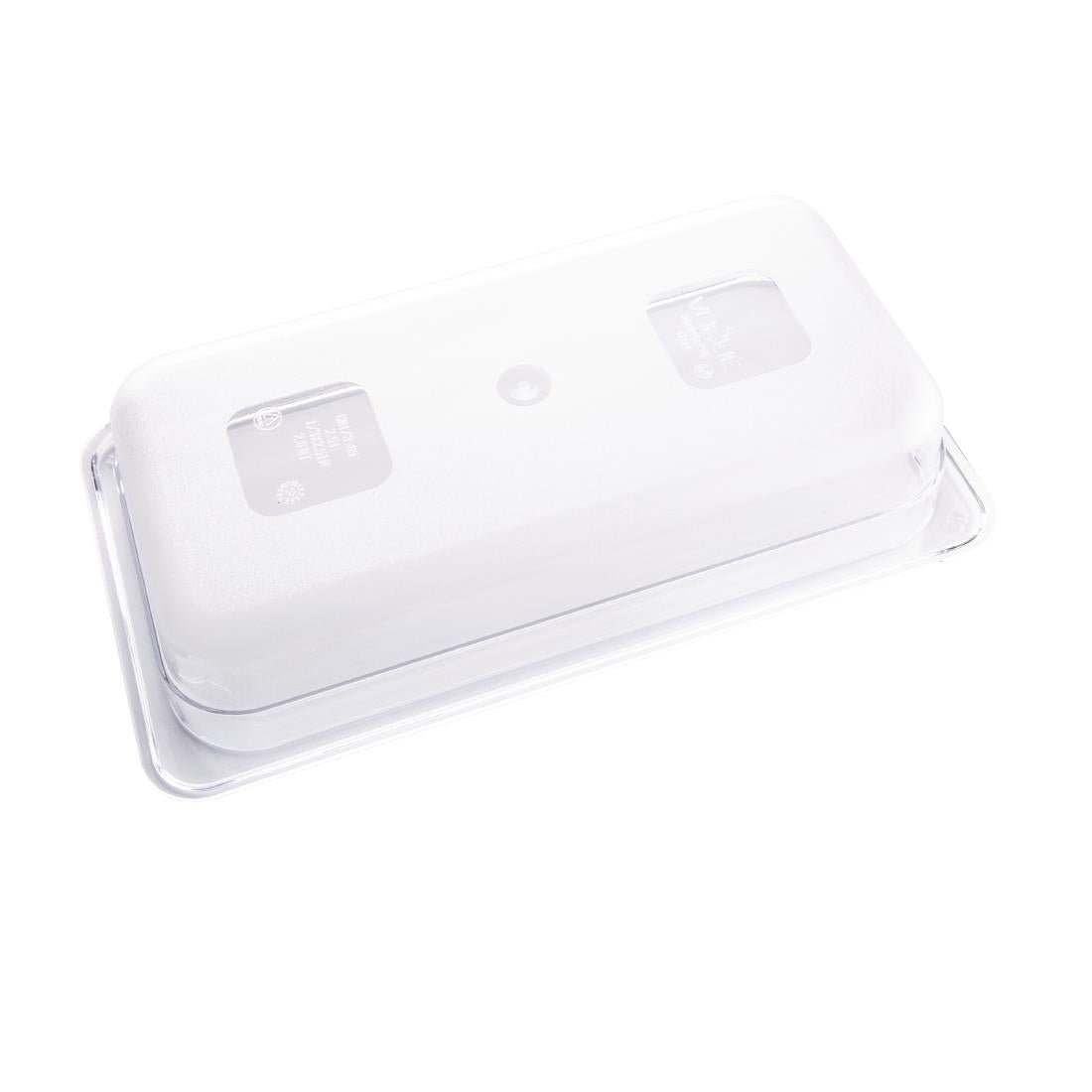 Vogue Clear Polycarbonate 1/3 Gastronorm Tray 65mm - U232