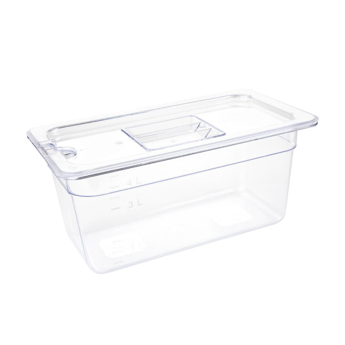 Vogue Clear Polycarbonate 1/3 Gastronorm Tray 150mm - U234