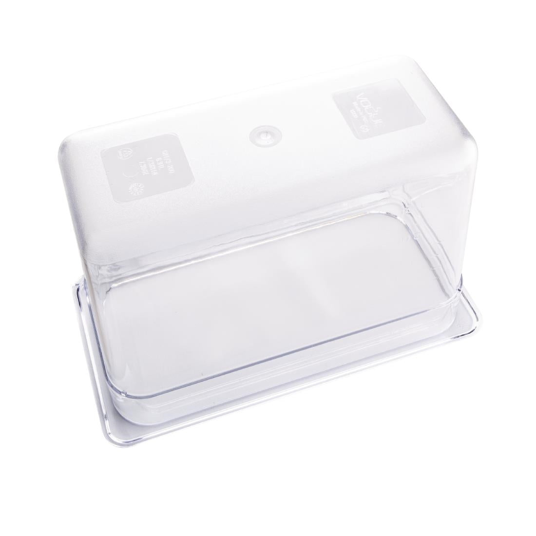 Vogue Clear Polycarbonate 1/3 Gastronorm Tray 200mm - U235