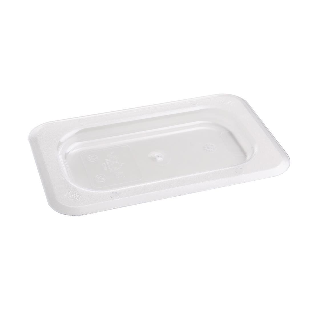Vogue Clear Polycarbonate 1/9 Gastronorm Lid - U249