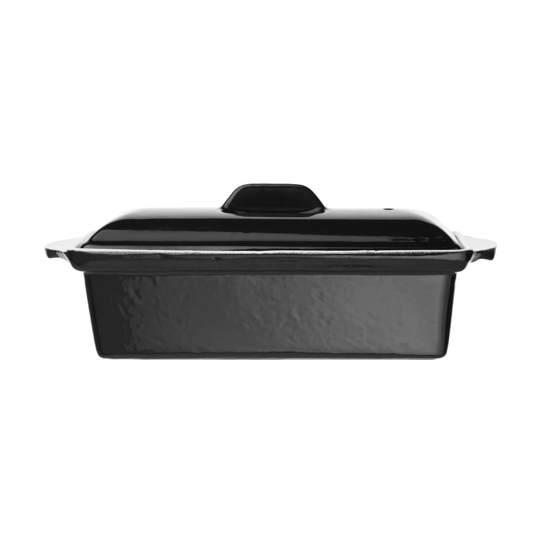 Vogue Black Cast Iron Pate Terrine Mould 1.3Ltr - U559
