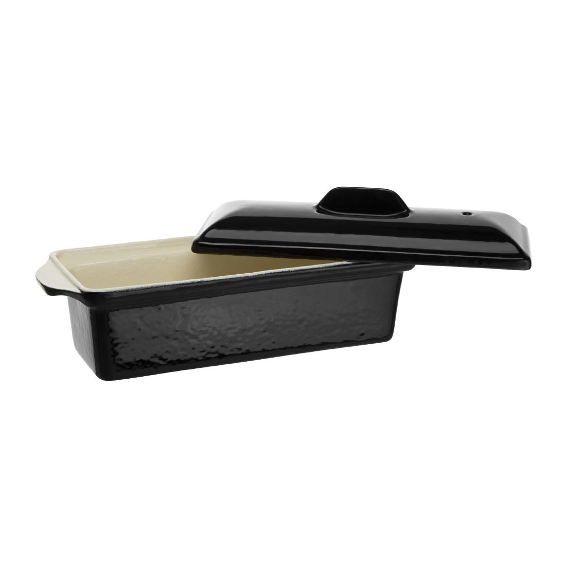 Vogue Black Cast Iron Pate Terrine Mould 1.3Ltr - U559
