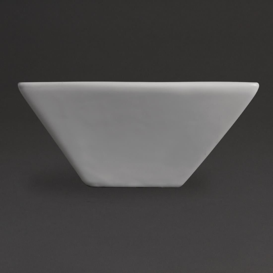 Olympia Whiteware Square Bowls 170mm (12 Pack) - U829