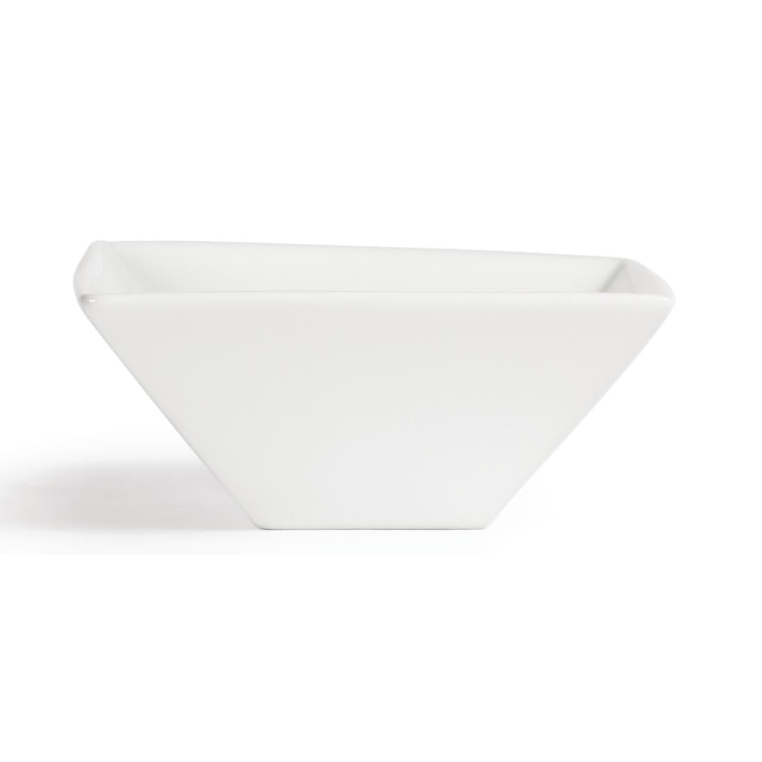 Olympia Whiteware Square Bowls 170mm (12 Pack) - U829