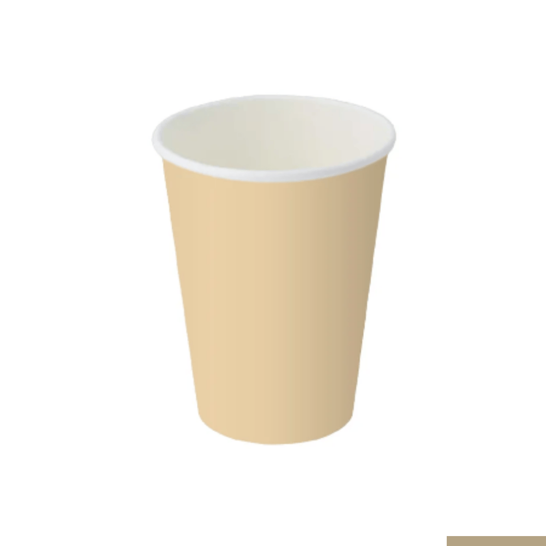 PakMax KRAFT 12oz Single Layer Hot Paper Cup - SLHPC-90-12K