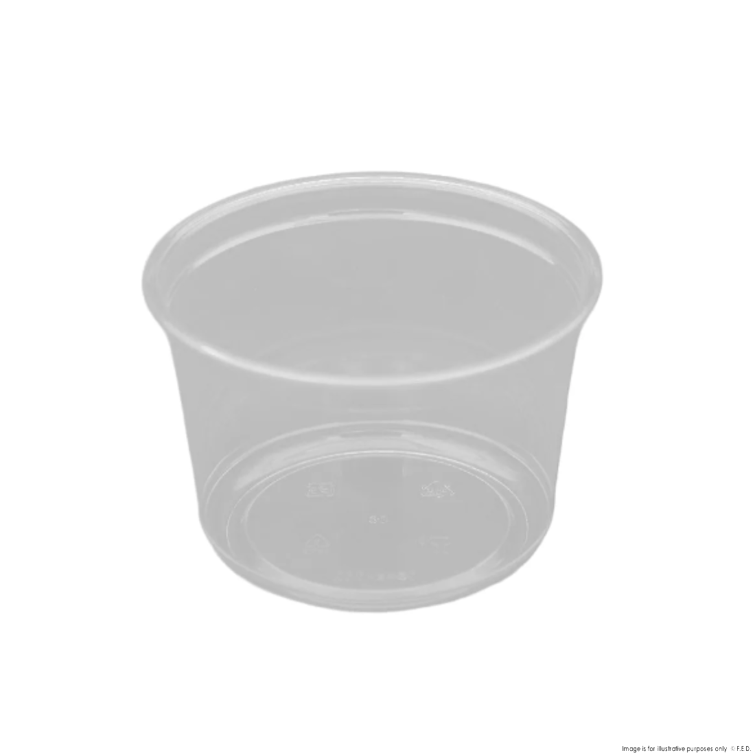 PakMax 117mm 16oz PET Deli Container - DELI-117-16C