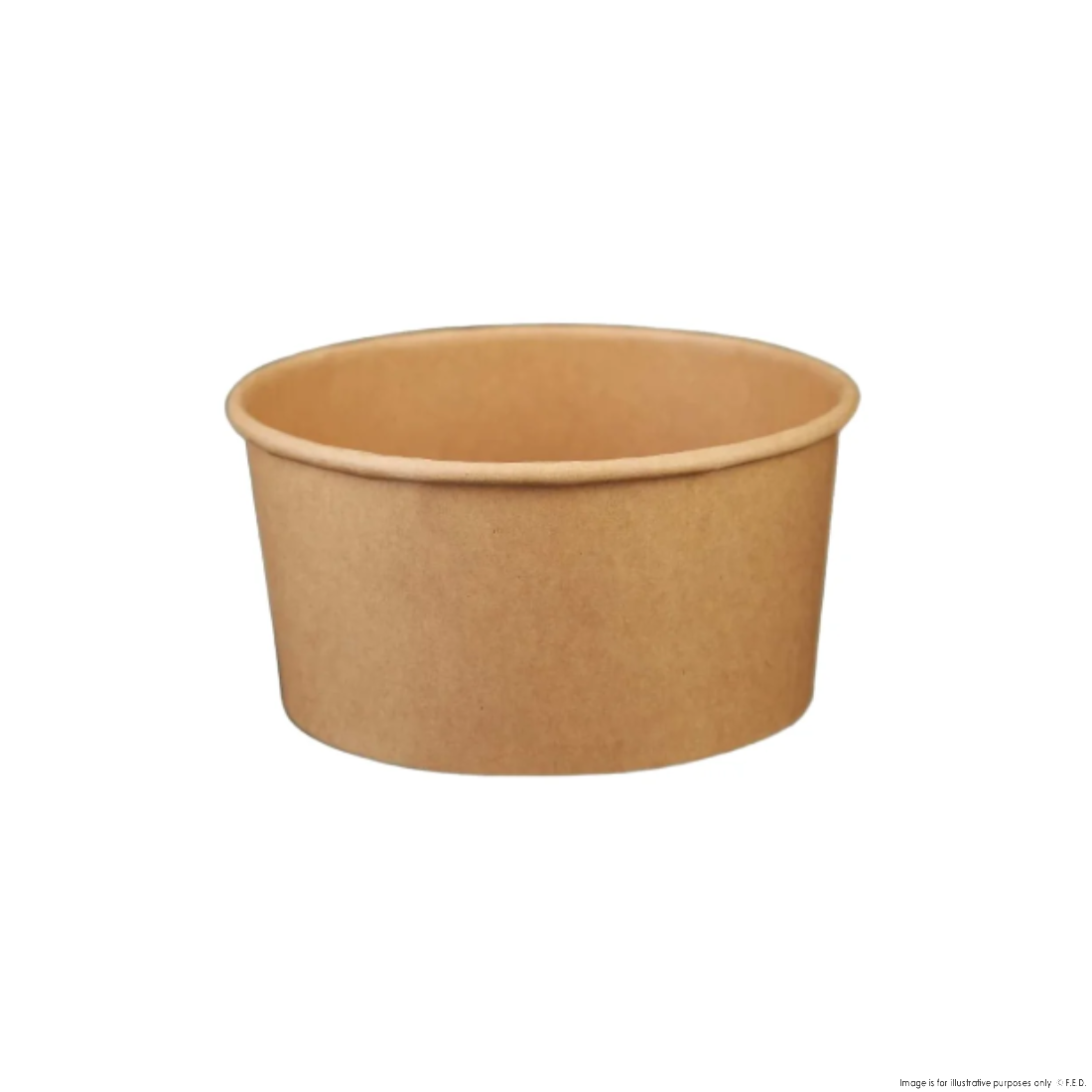 PakMax 500ML Kraft Paper Salad Bowl - KPSB-45H-500
