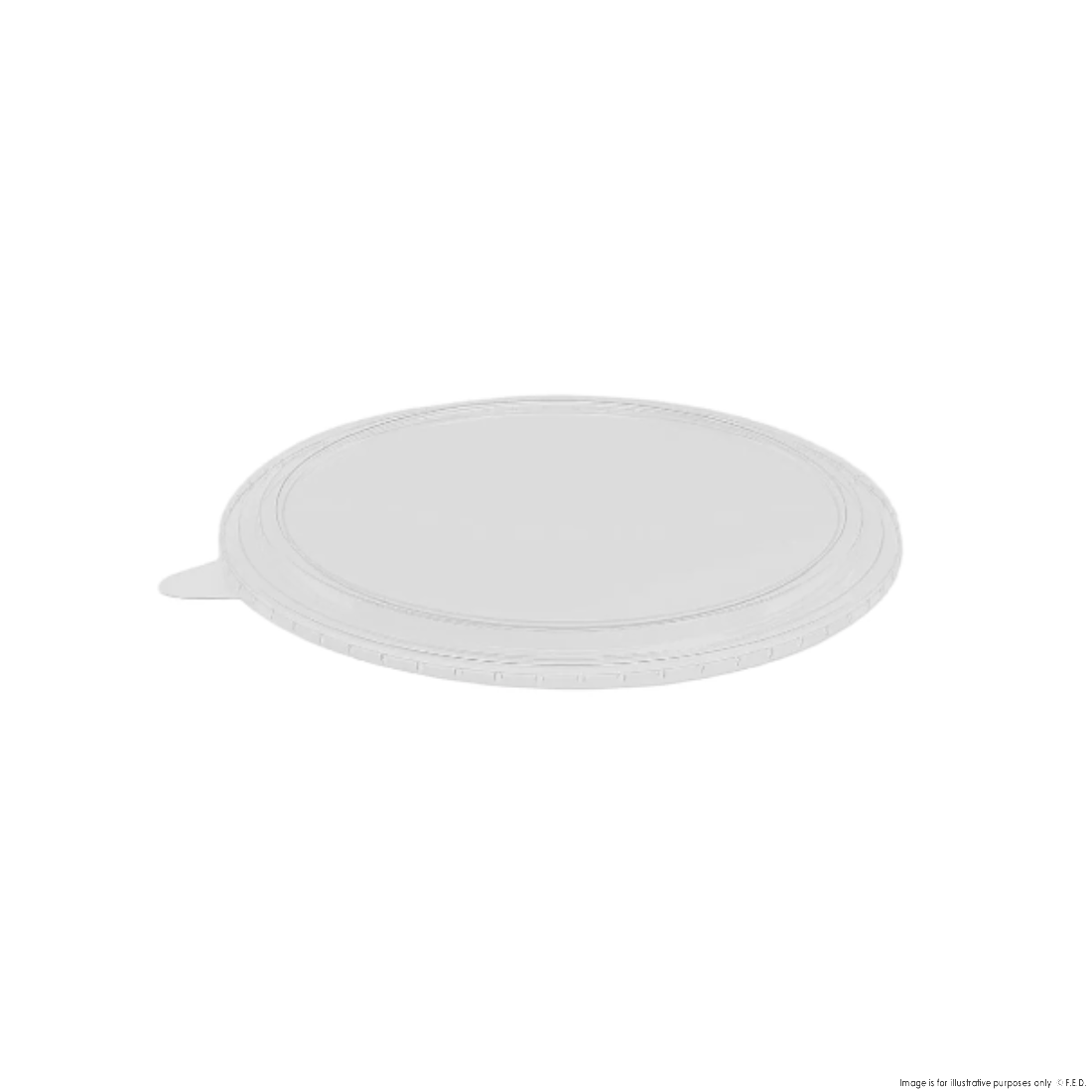 PakMax 150mm PET Bowl Lid - SBL-150-PET-LID
