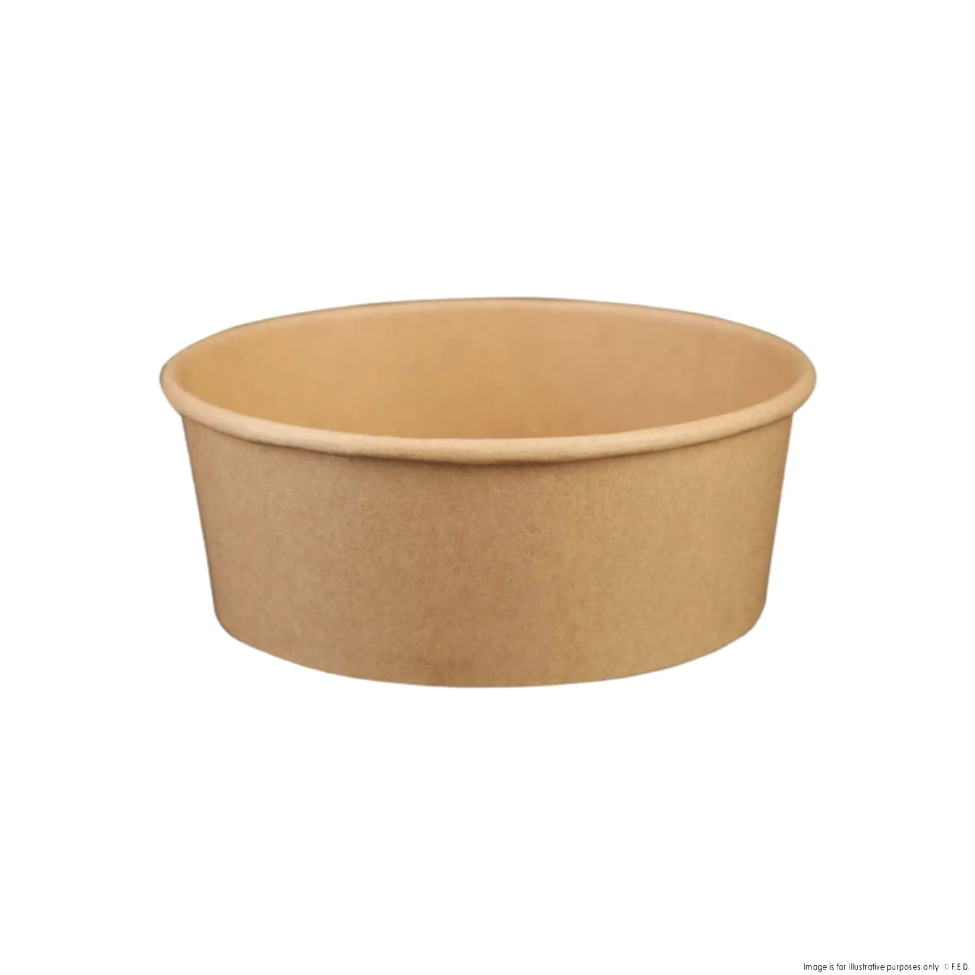 PakMax 1500ML Kraft Paper Salad Bowl - KPSB-65H-1500