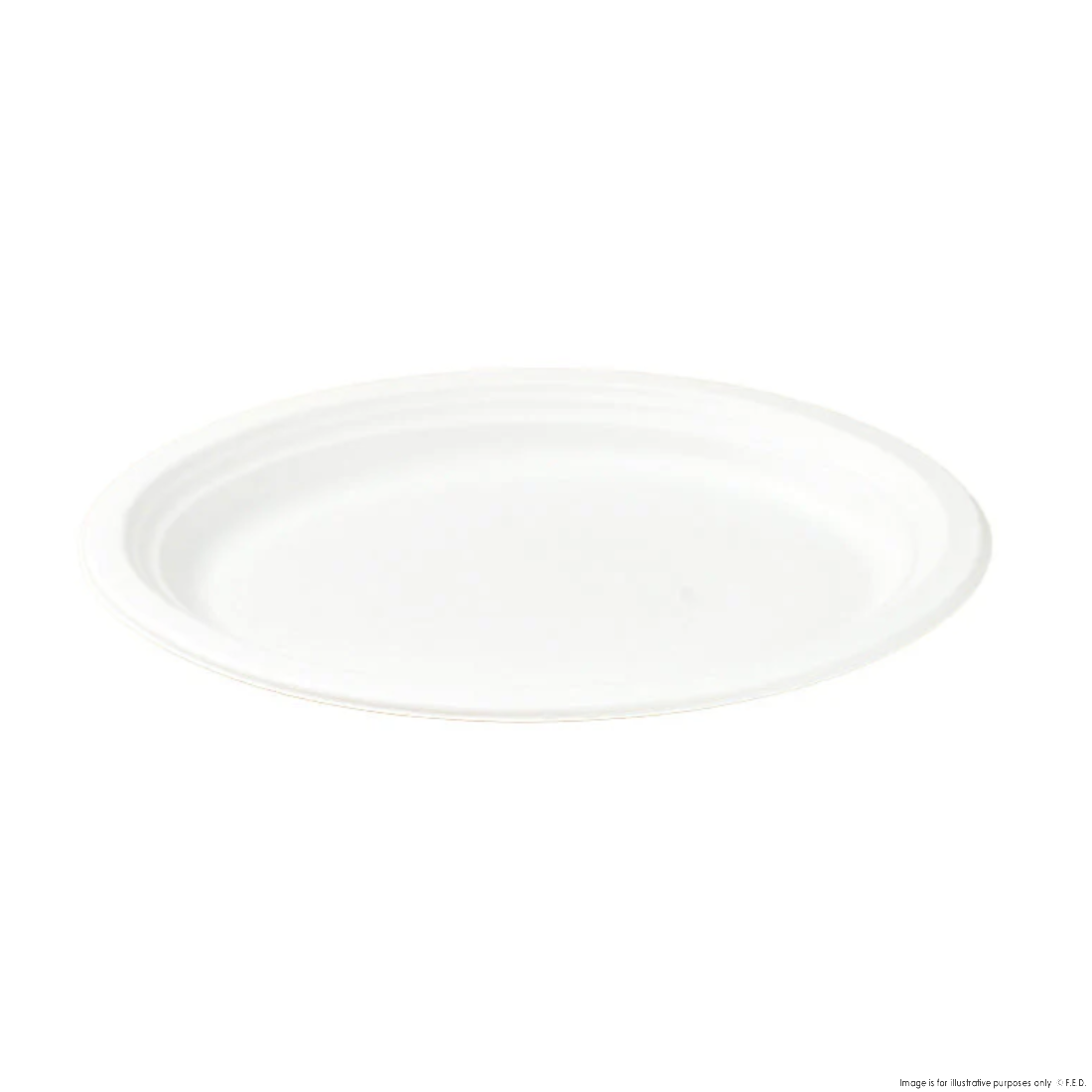 PakMax 12.5" SugarcaneOval Plate - PL-O12