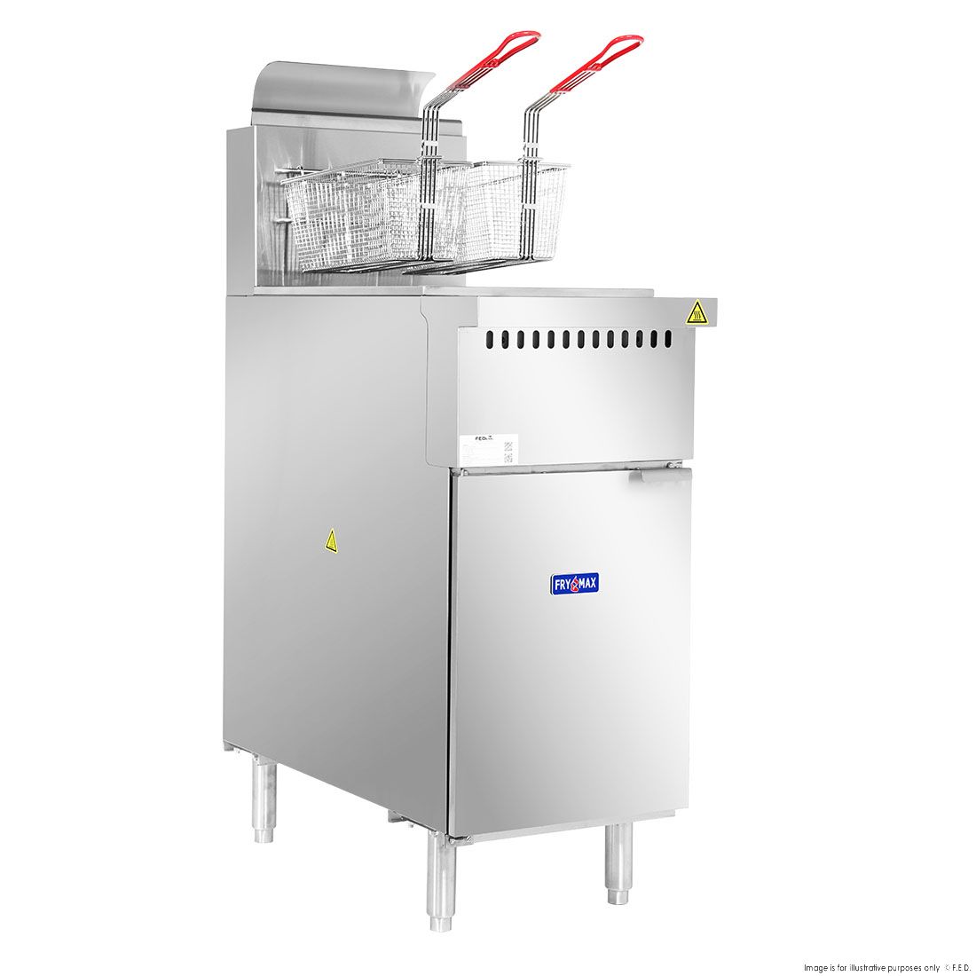 Frymax V Pan Lpg Deep Fryer VP122LPG