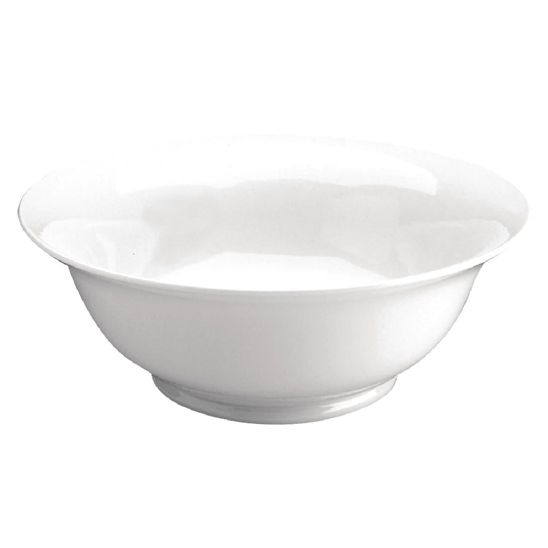 Olympia Whiteware Salad Bowls 235mm (6 Pack) - W436