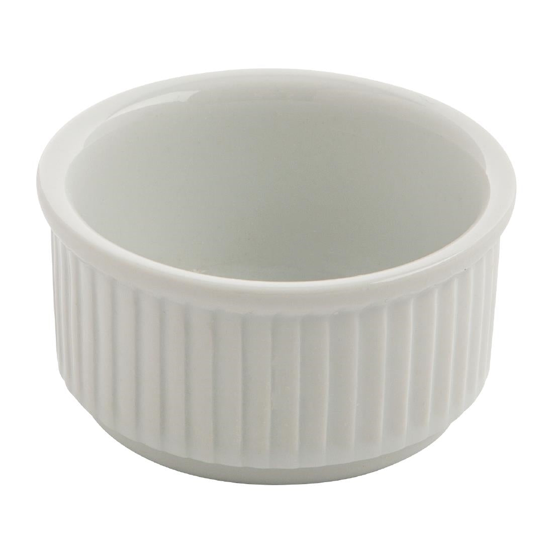 Olympia Whiteware Stacking Ramekins 85mm (12 Pack) - W421