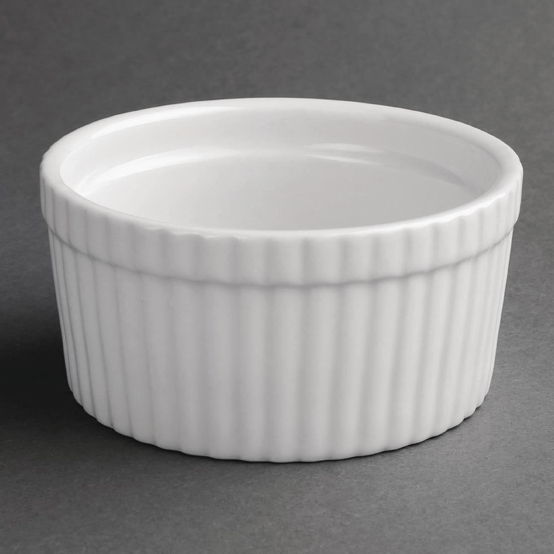 Olympia Whiteware Souffle Dishes 105mm (6 Pack) - W431