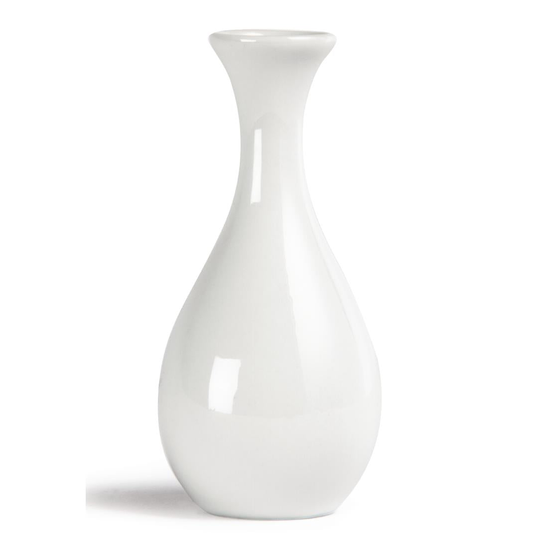 Olympia Whiteware Bud Vases - 125mm (12 Pack) - W437