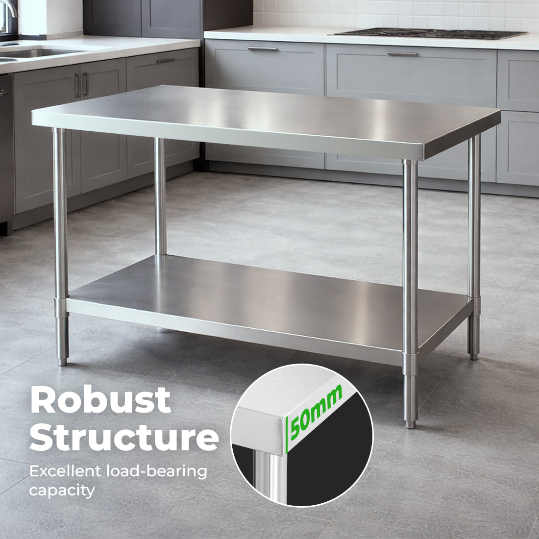 Modular Systems Stainless Steel Workbench WB6-0900/A