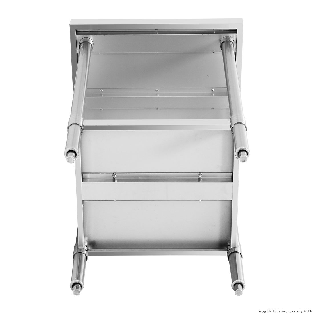 Modular Systems Stainless Steel Workbench WB6-0600/A