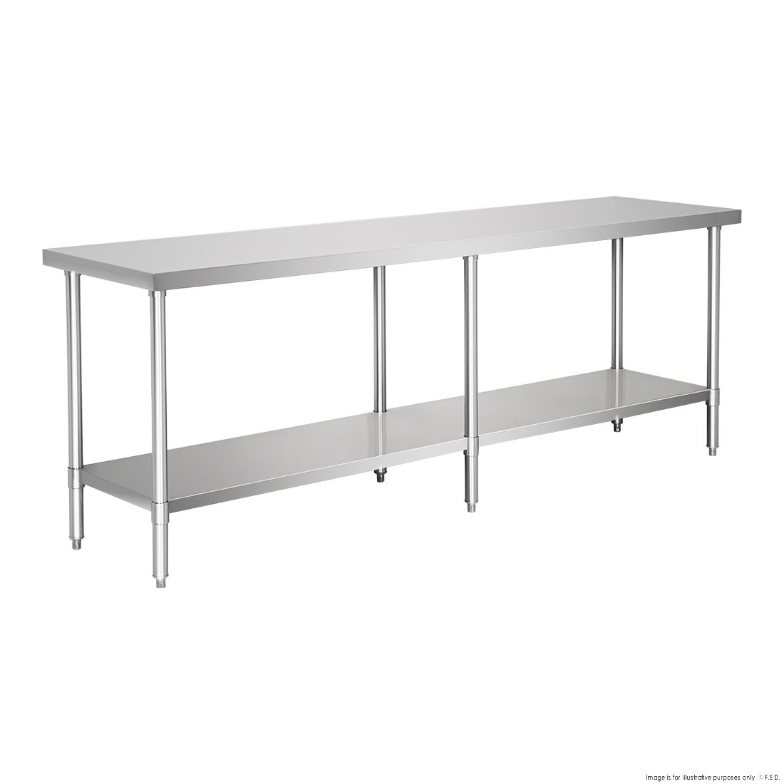 Modular Systems Stainless Steel Workbench WB7-2400/A