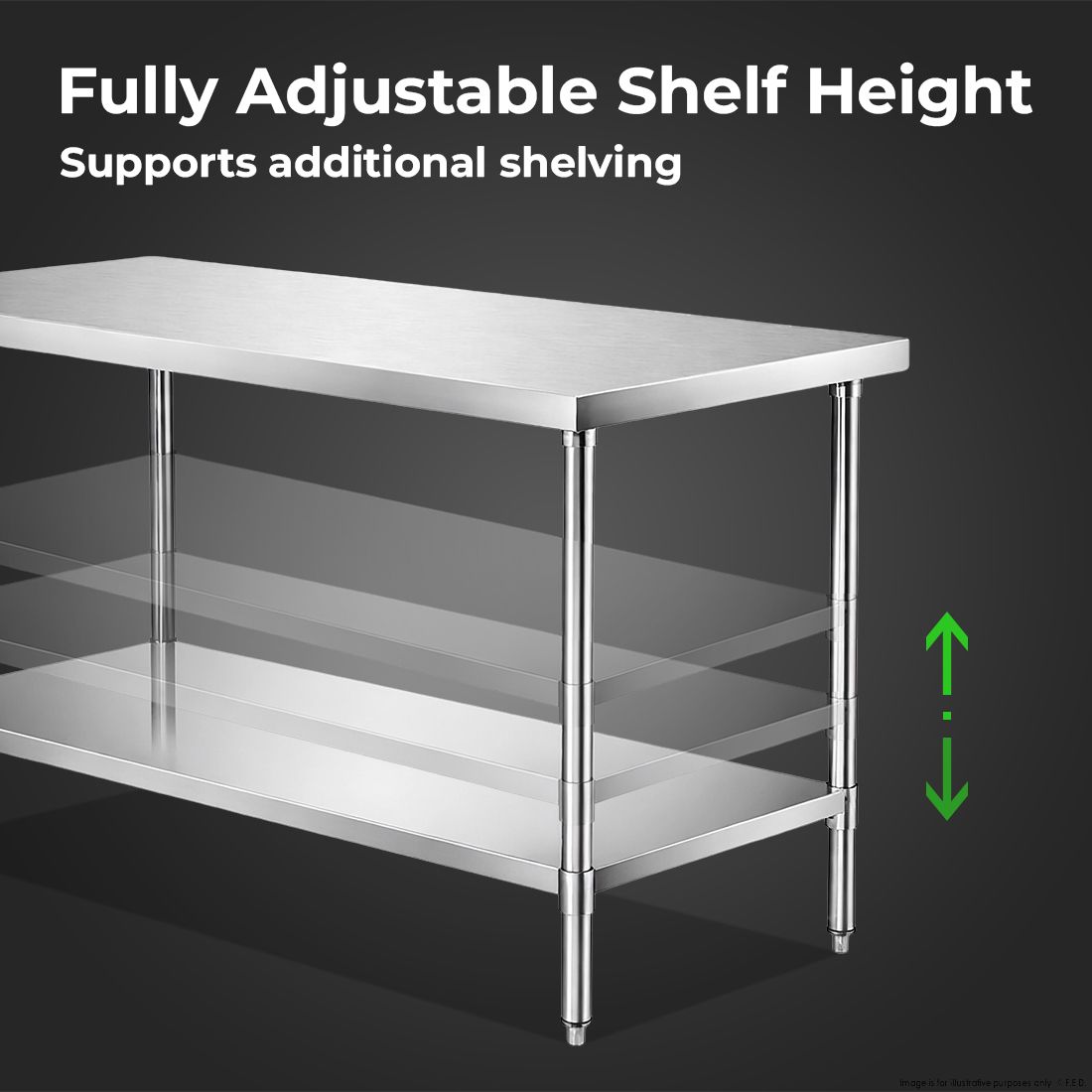 Modular Systems Stainless Steel Workbench WB7-1500/A