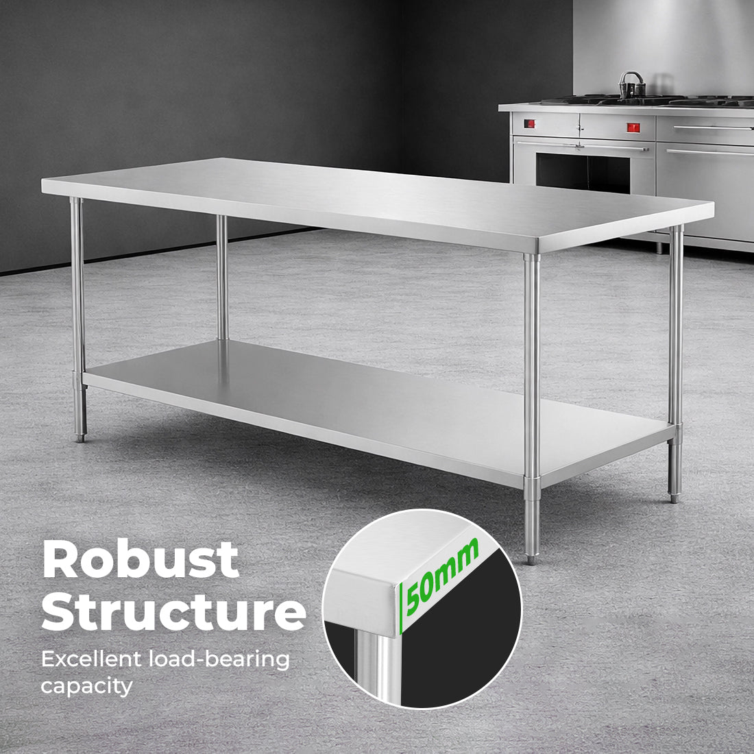 Modular Systems Stainless Steel Workbench WB6-1500/A