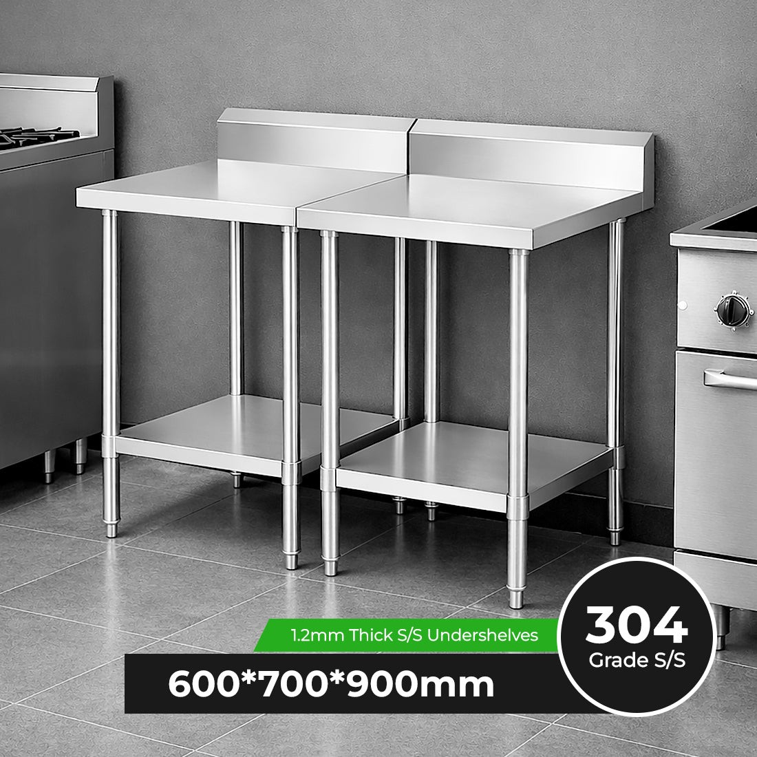 Modular Systems Workbench With Splashback WBB7-0600/A