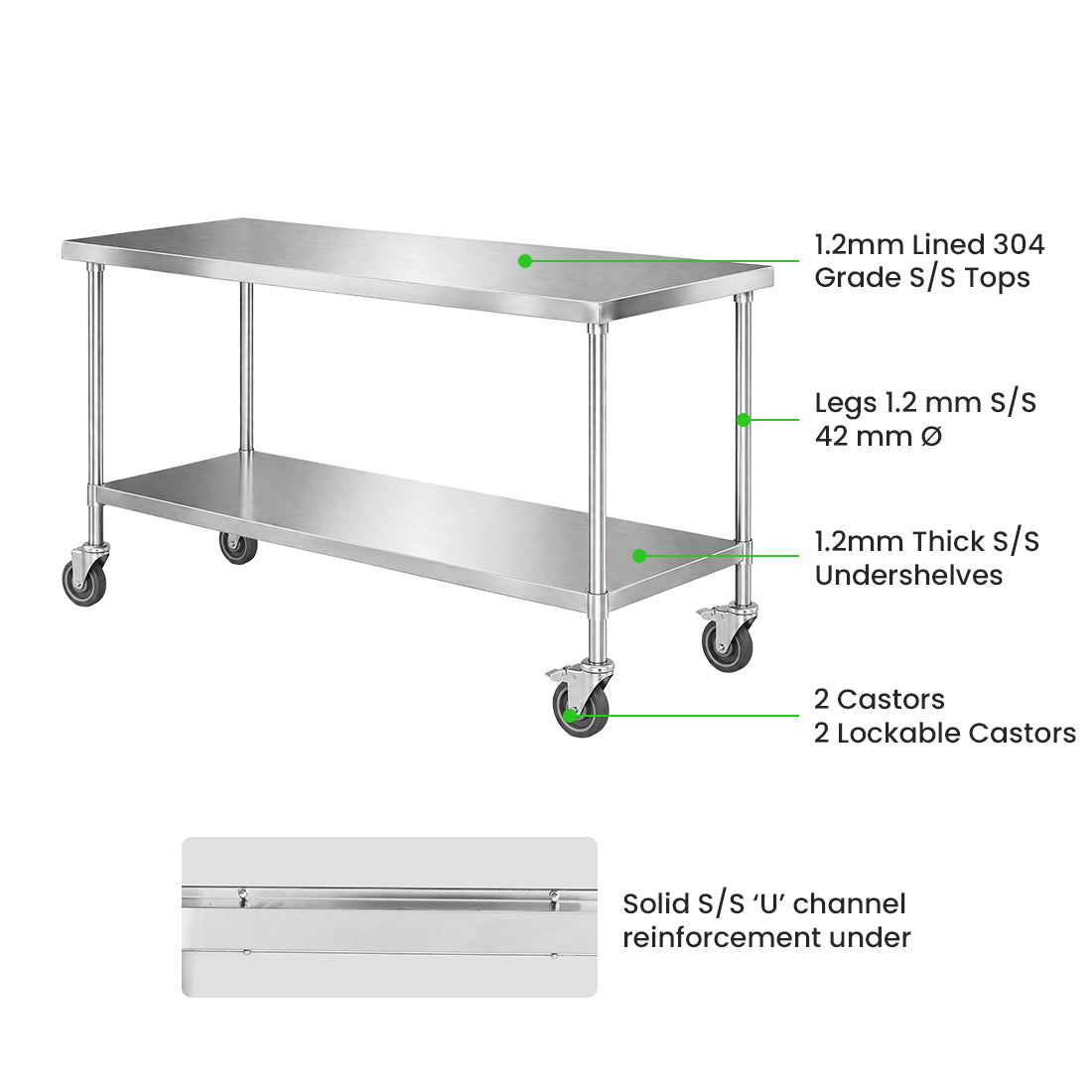 Modular Systems Mobile Workbench WBM7-1800/A