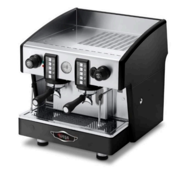 Wega Atlas Compact EVD 2 Group Espresso Coffee Machine Black