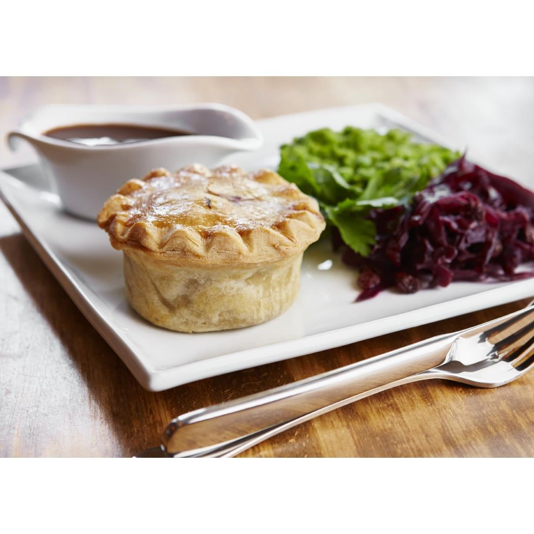 Olympia Whiteware Square Plates 140mm (12 Pack) - U153