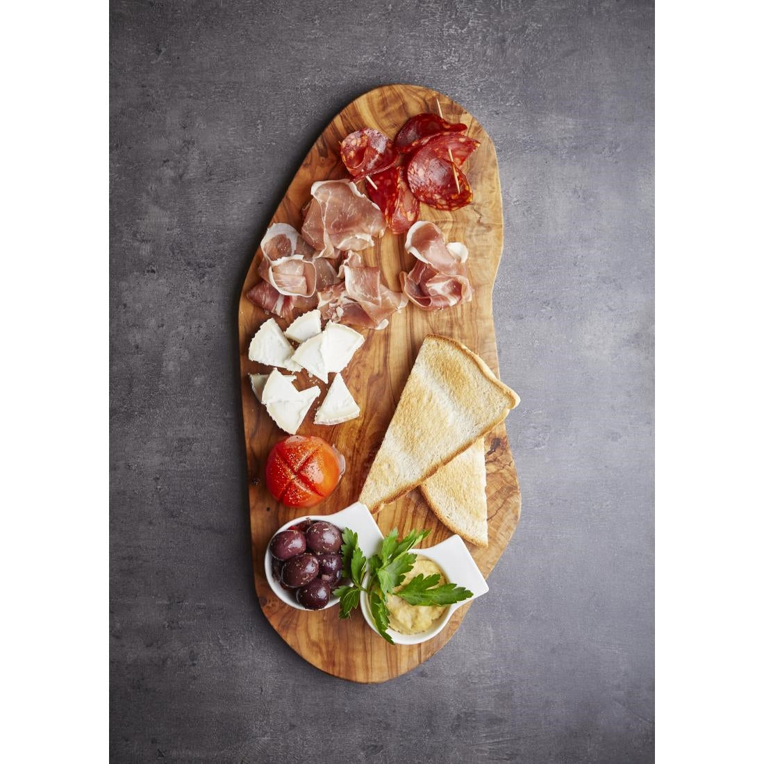 Olympia Lumina Winged Ramekin Dish White 70mm (6 Pack) - GM467