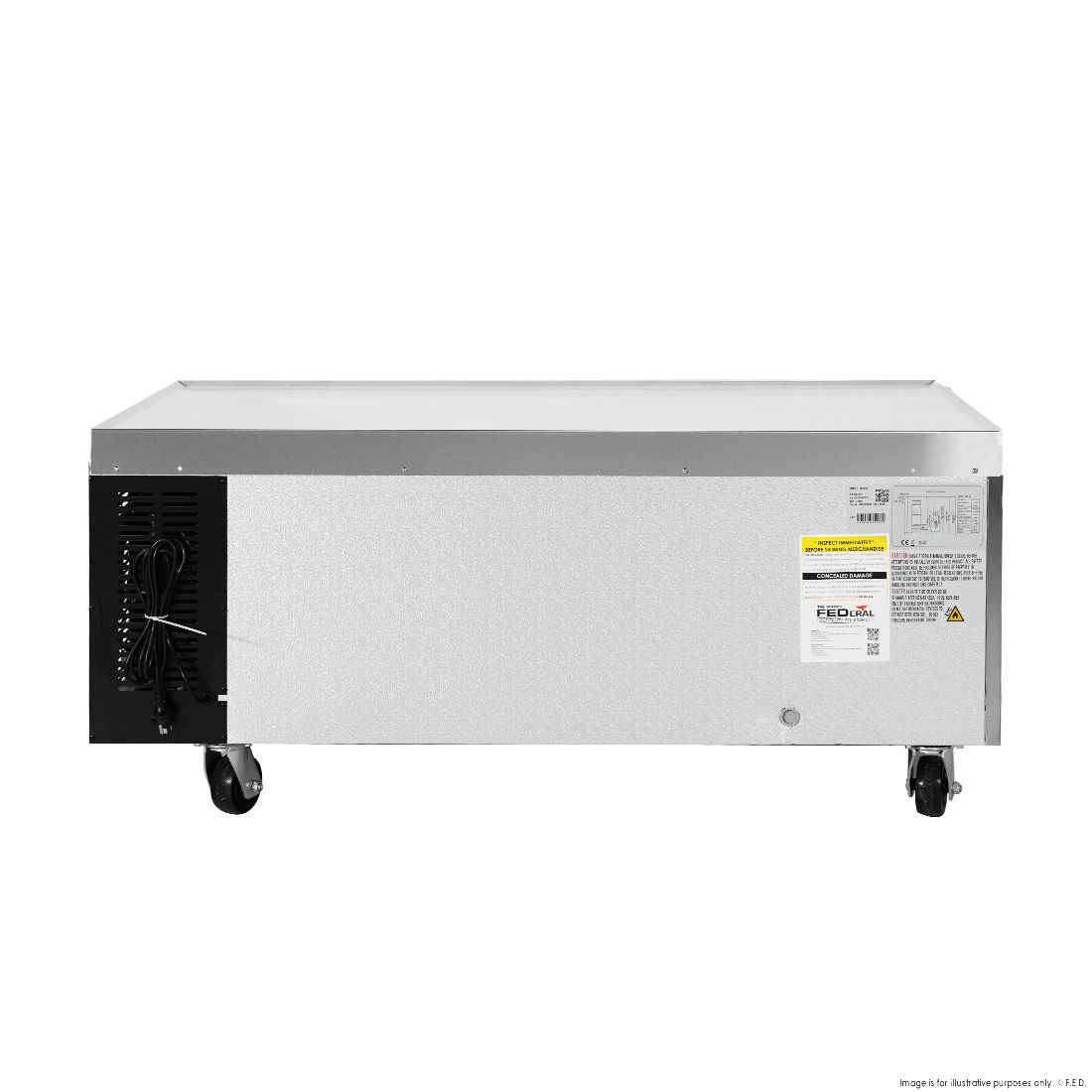 FED-X Chef Base Refrigeratied Drawer Bench 360L XCB-60