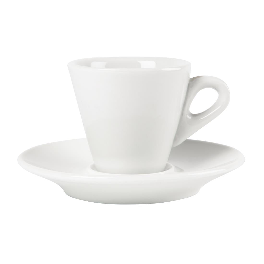 Olympia Whiteware Conical Espresso Cups 60ml (12 Pack) - Y111