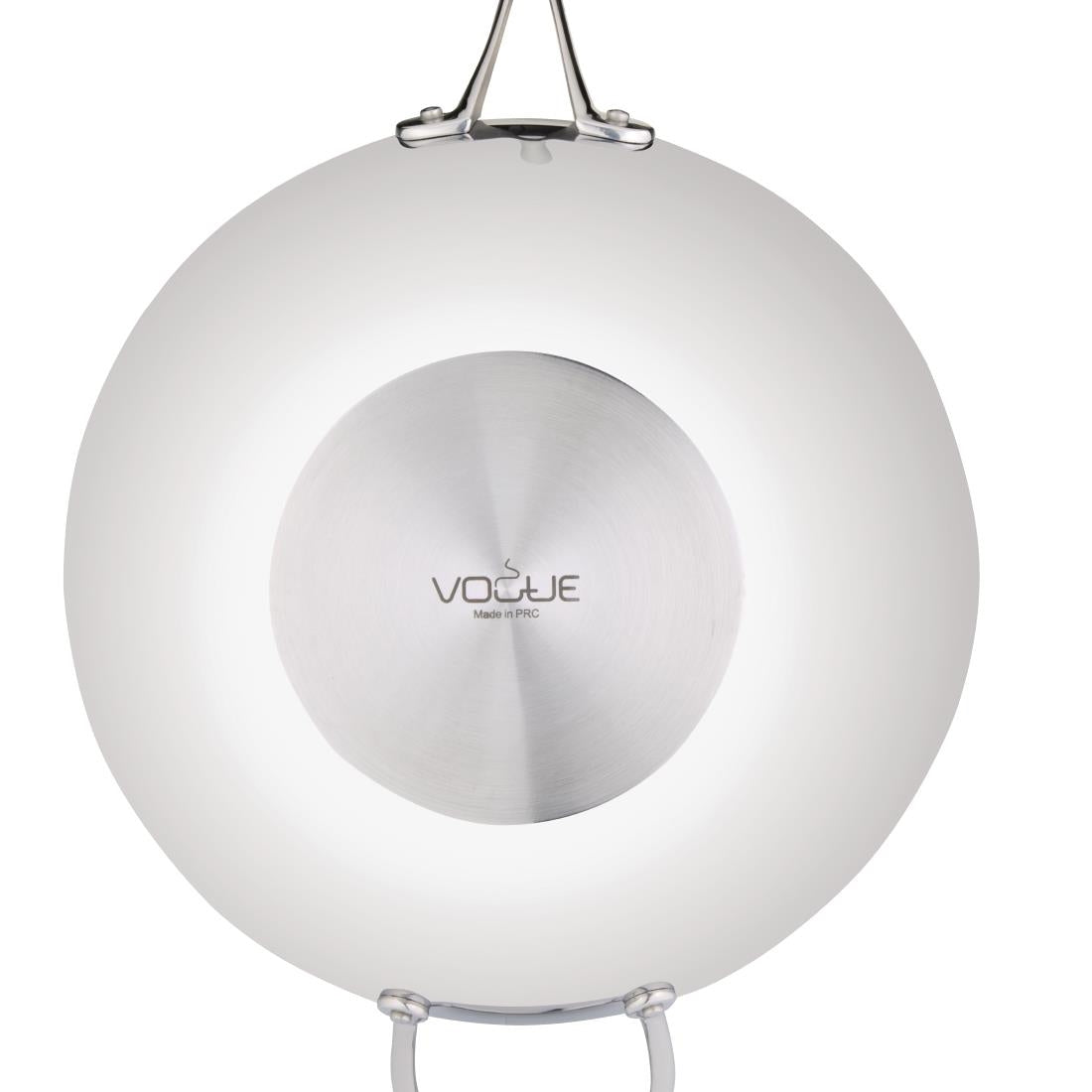 Vogue Tri Wall Wok Flat Base 300mm - Y261